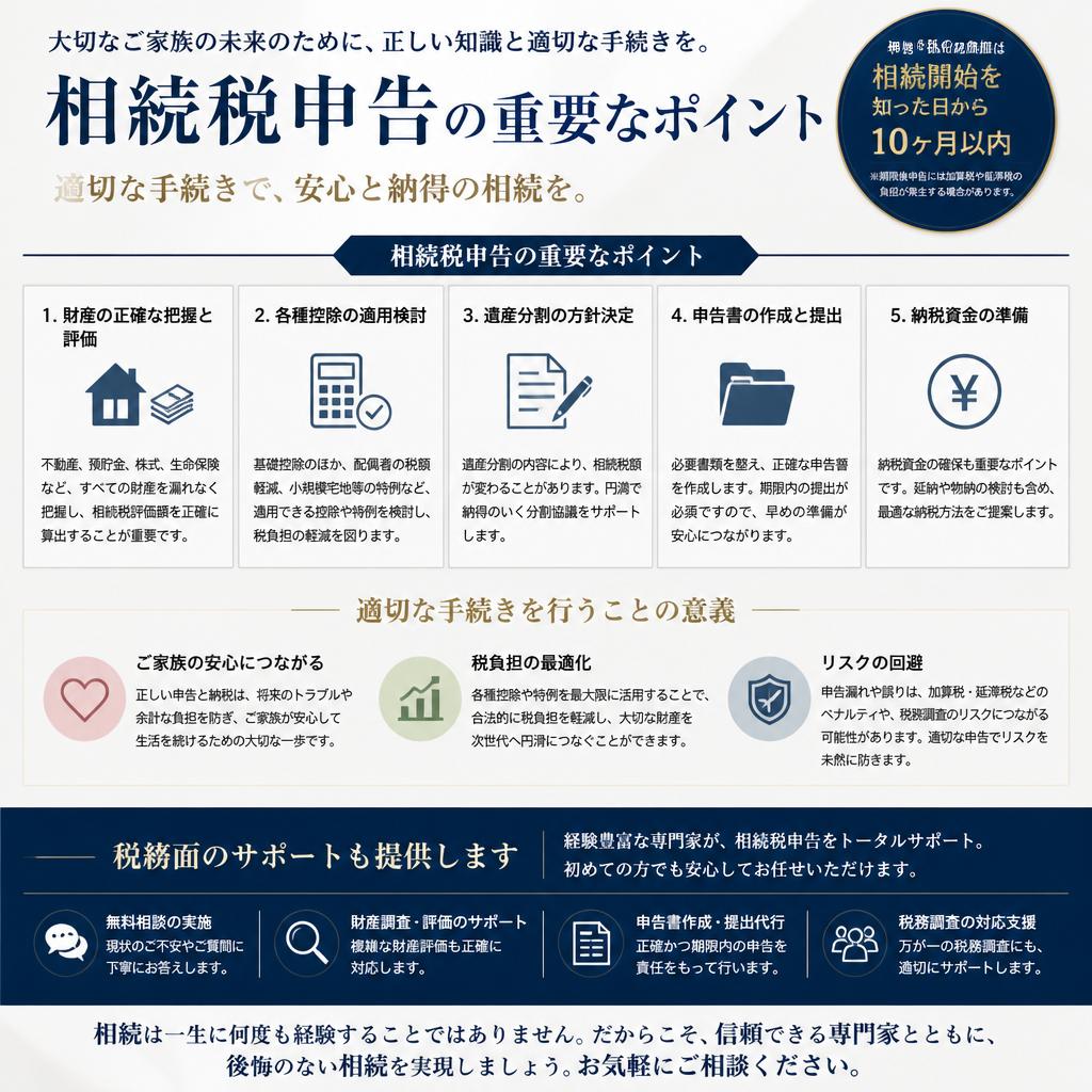 相続税申告の重要性
