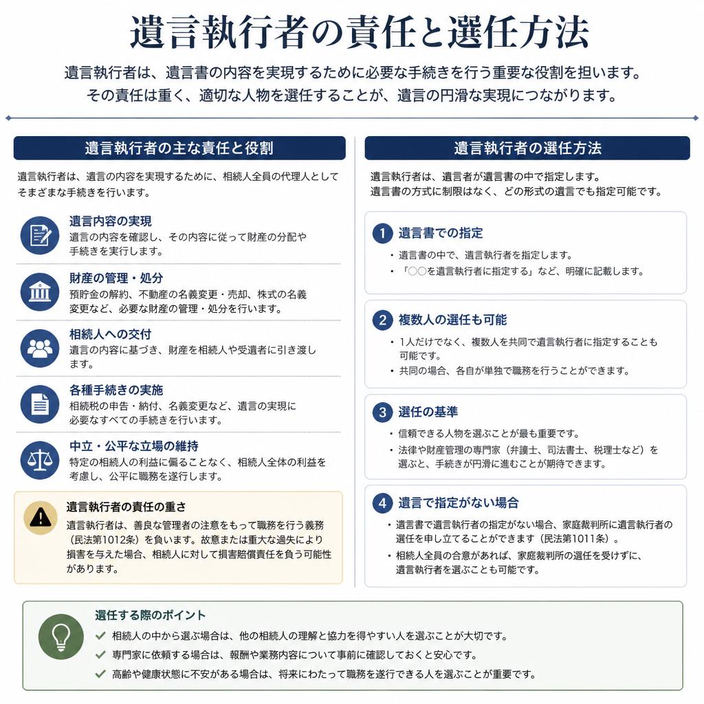2. 遺言執行者の役割