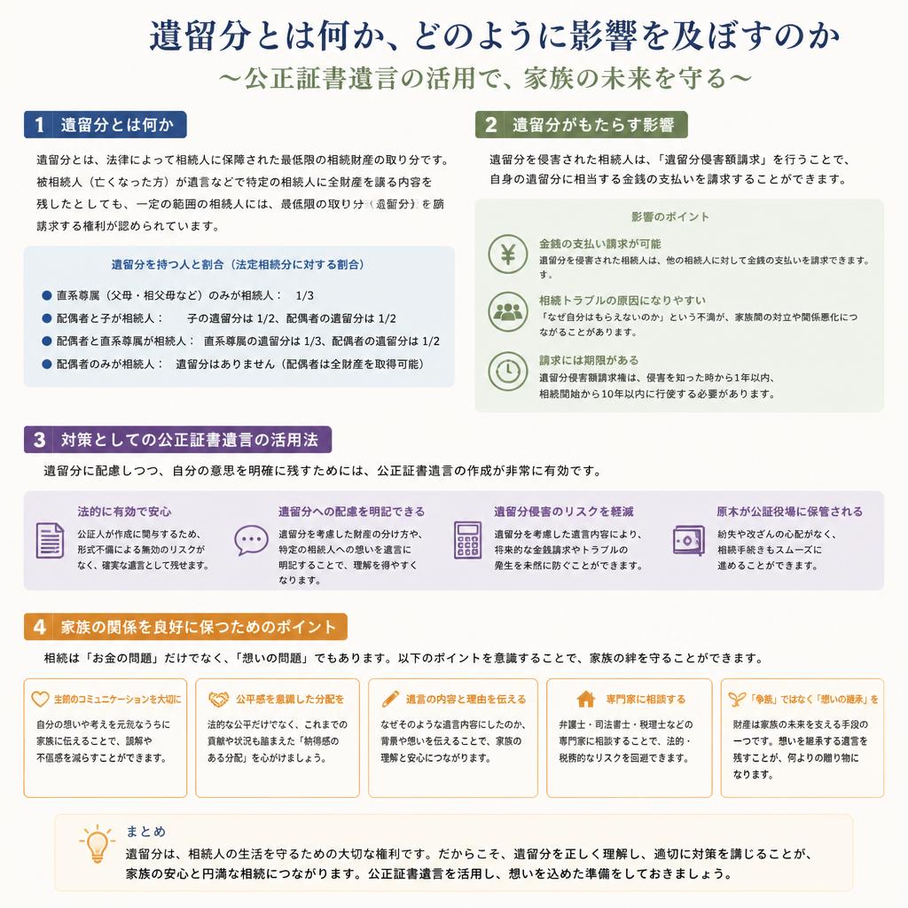 遺留分の理解とその対策