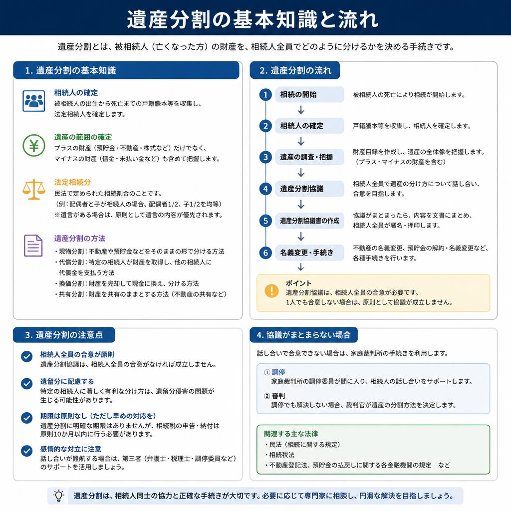 遺産分割の基本とは？