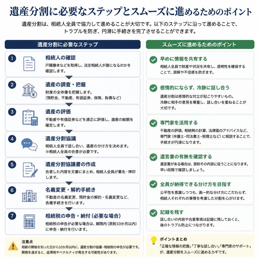 正しい手順で進めるために