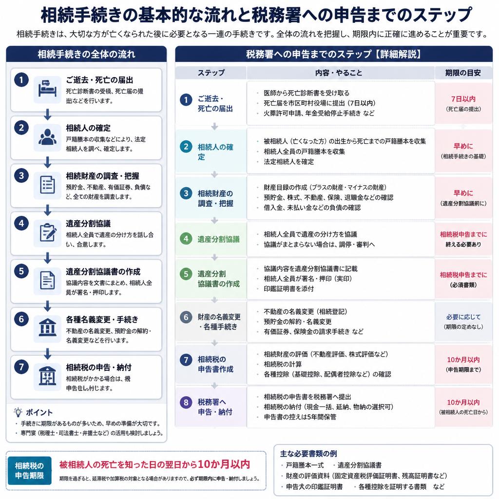 2. 相続手続きの流れ