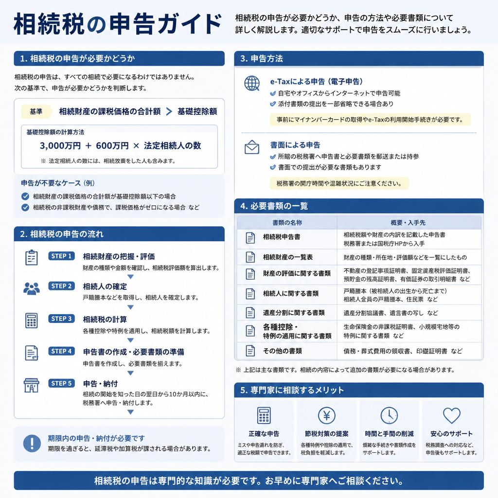 相続税の申告について
