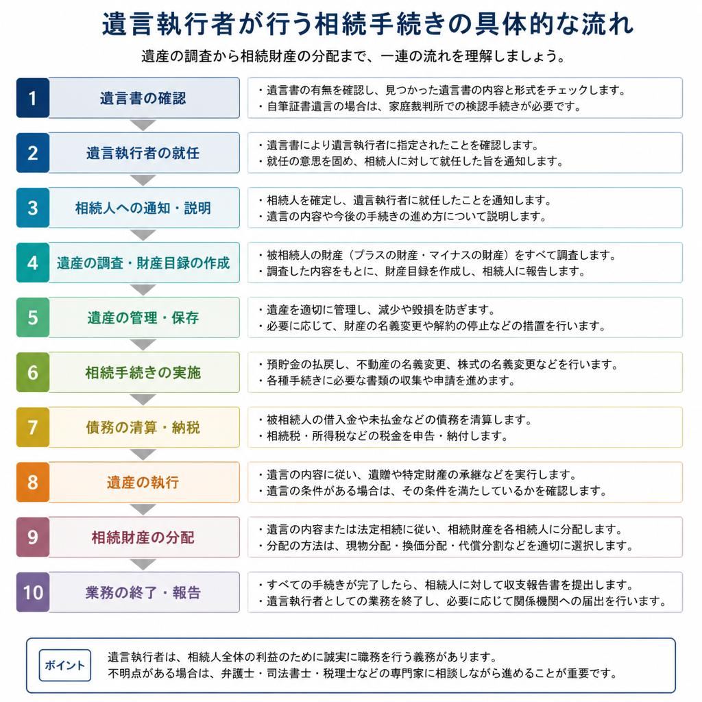 5. 相続手続きの流れ