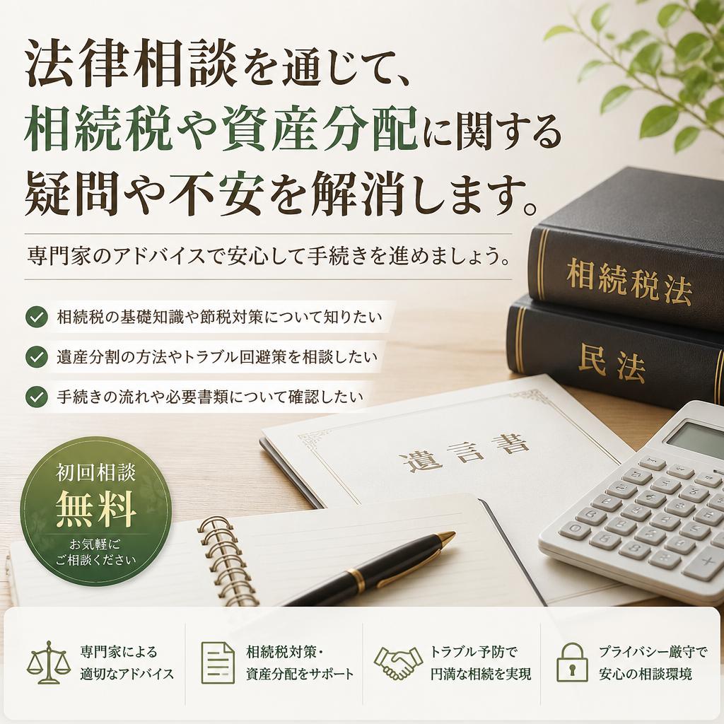 法律相談で安心を