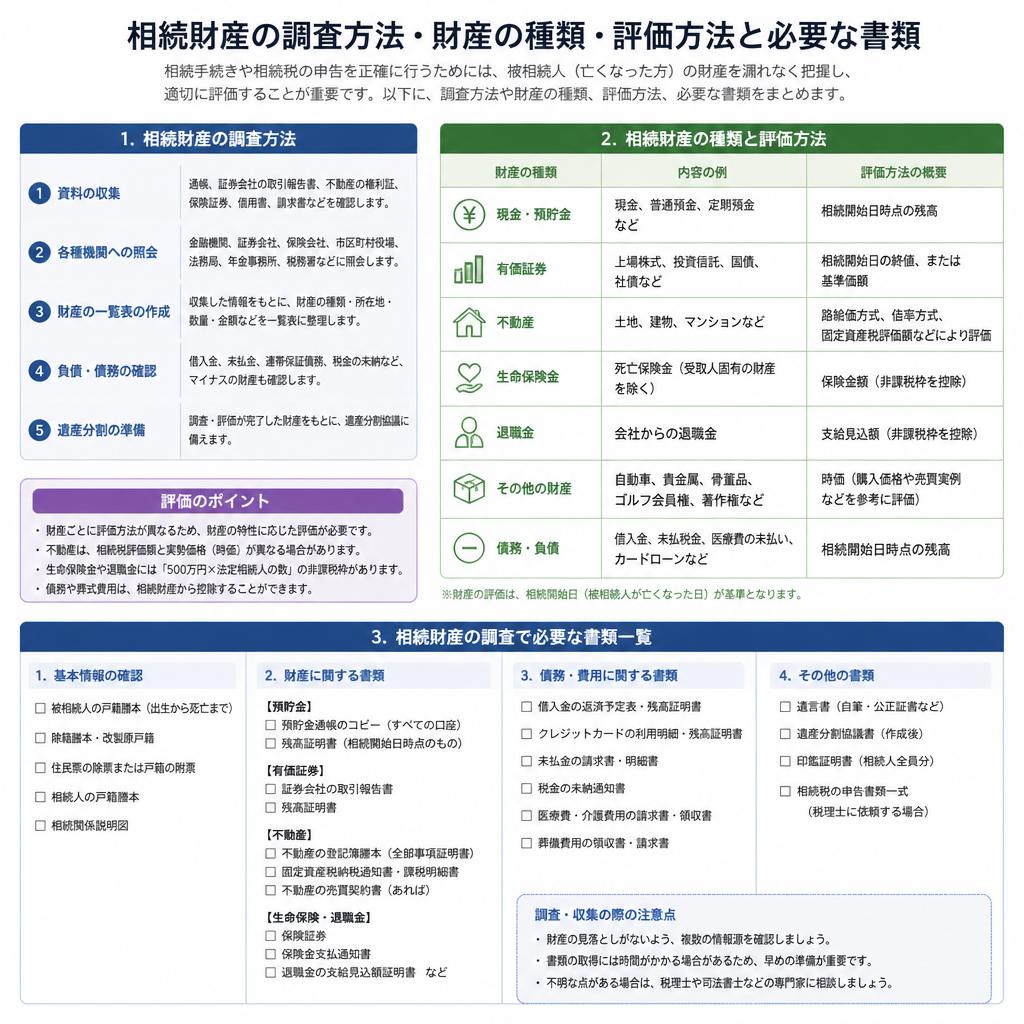 4. 財産の内訳を把握する
