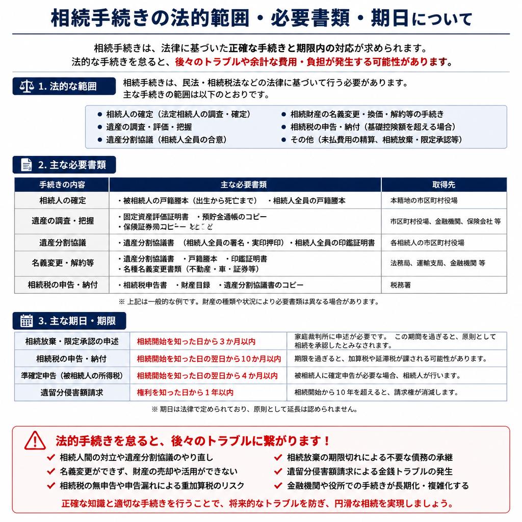 4. 法的手続きの重要性
