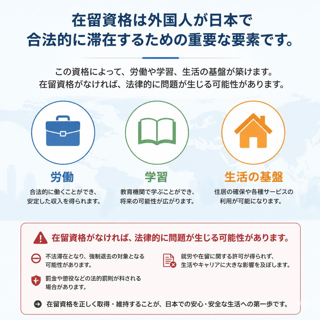なぜ在留資格が必要なのか