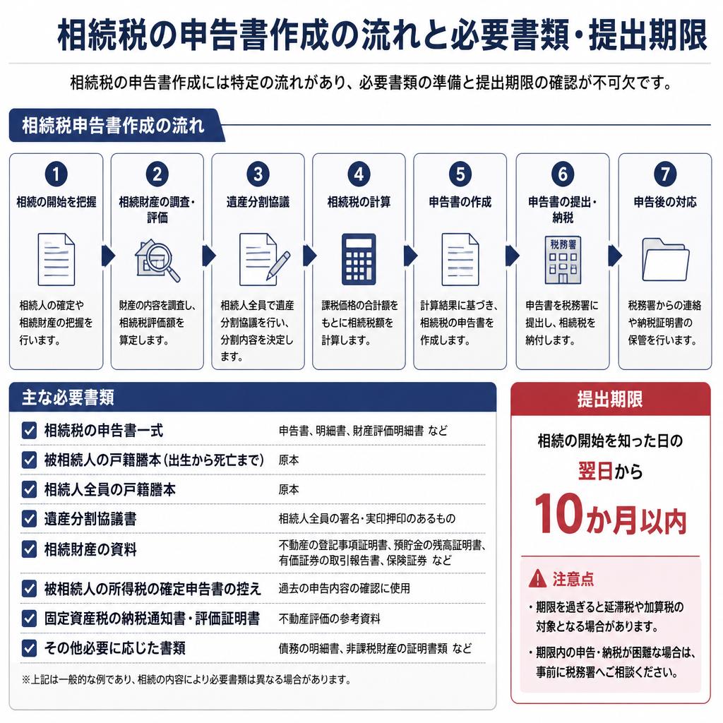 2. 申告書作成の流れ