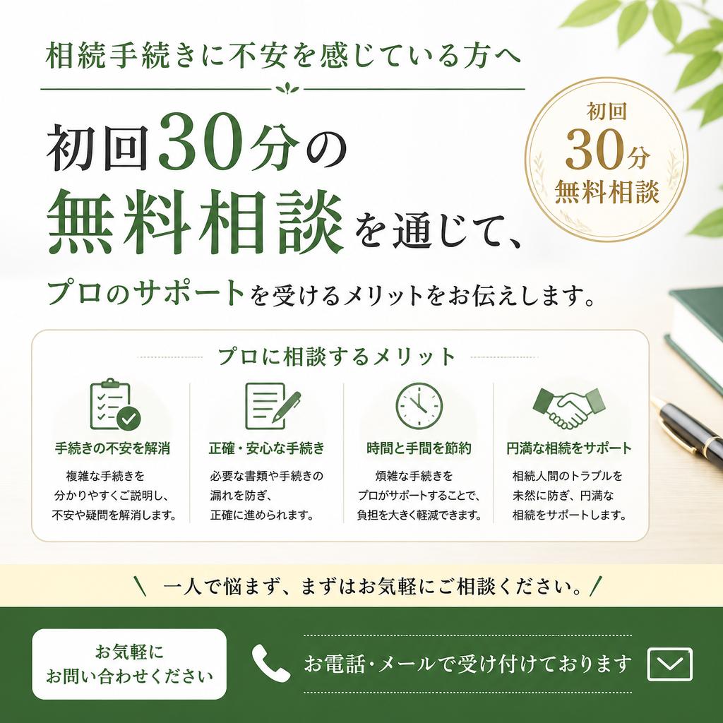 初回相談は無料！専門家にお任せを