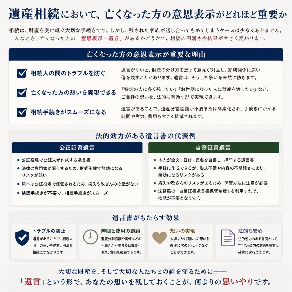 意思表示の重要性とは？