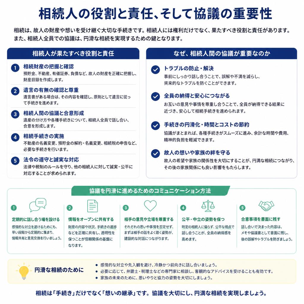 相続人の役割と責任