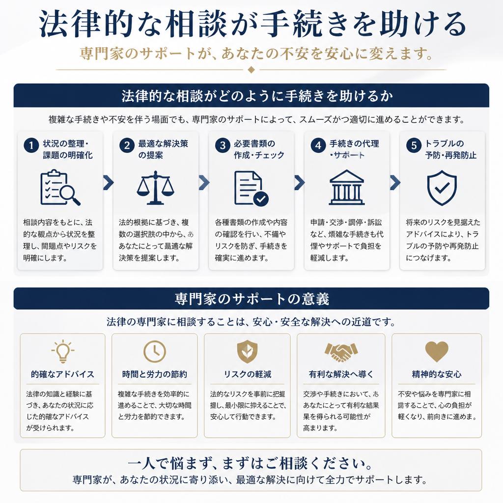 法律相談の重要性