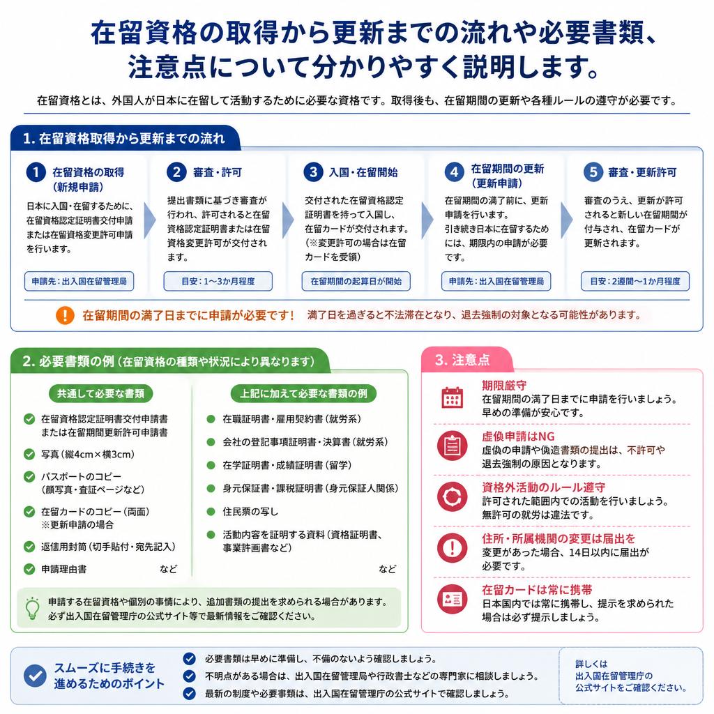取得手続きの流れ