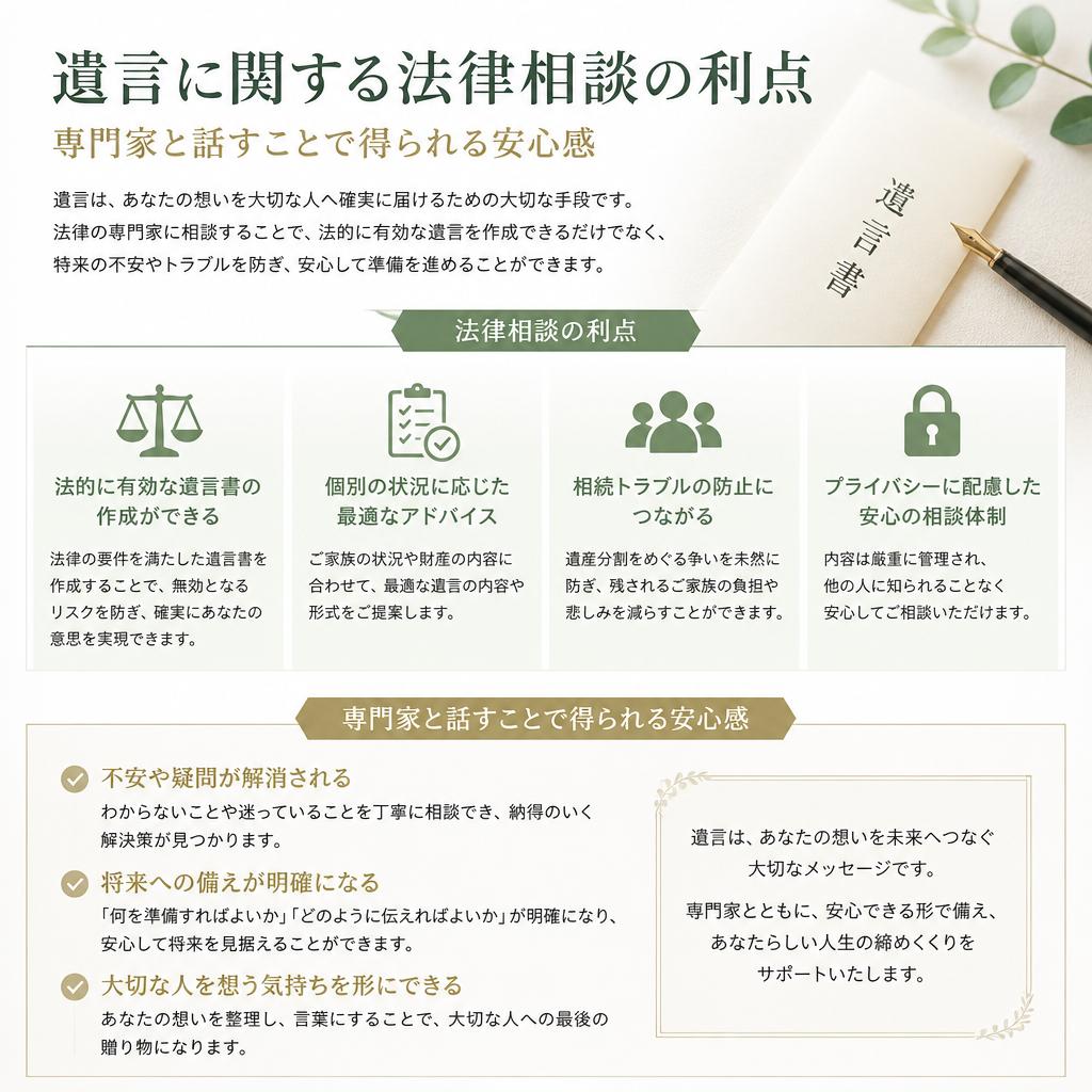 5. 法律相談の重要性