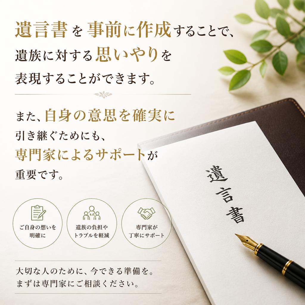 4. 遺言書を活用するメリット