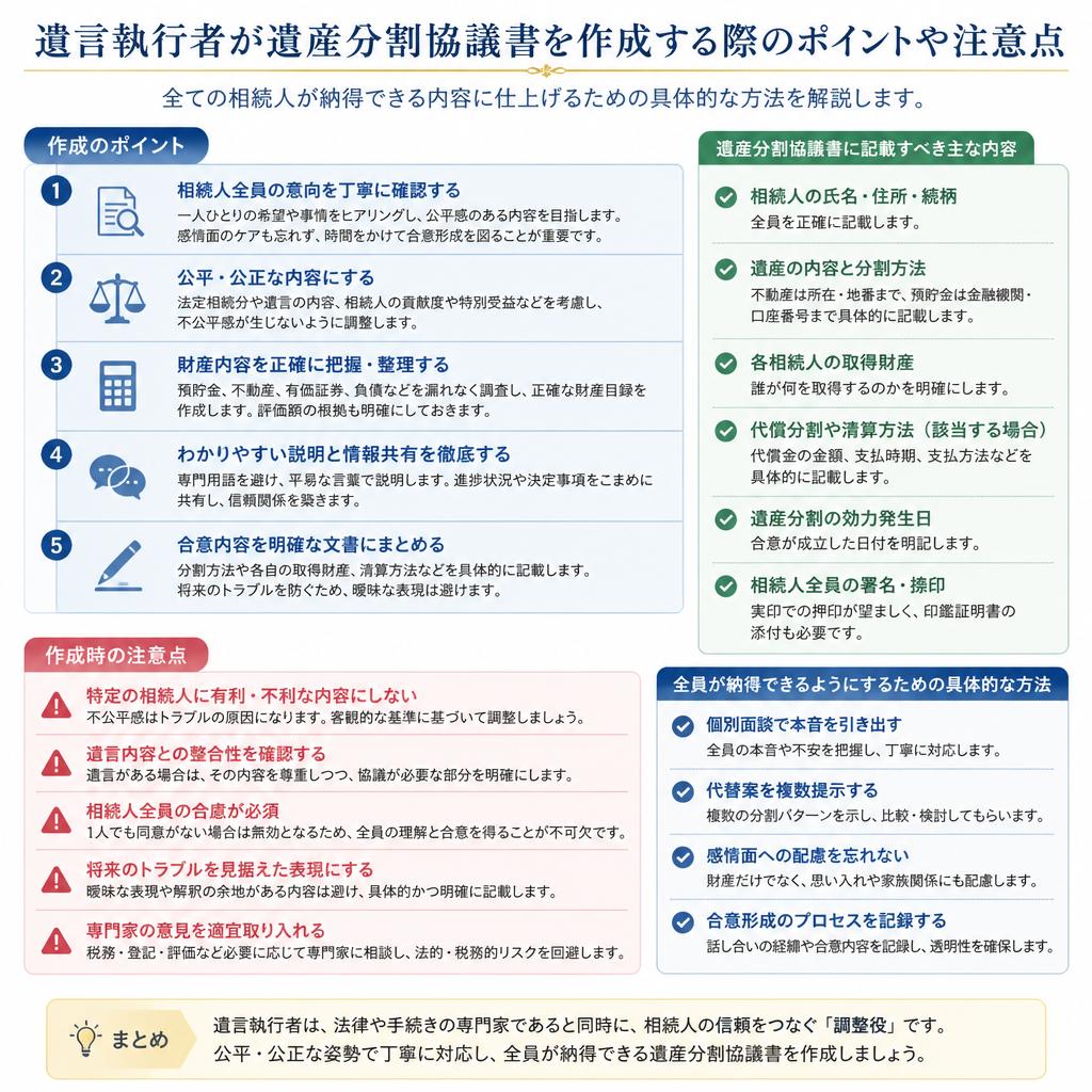 4. 遺産分割協議書の作成