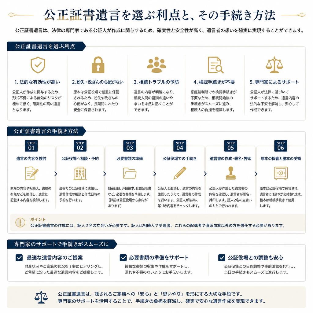 5. 公正証書遺言のメリット
