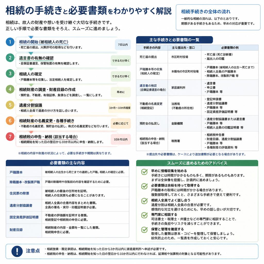 5. 法的手続きと書類作成