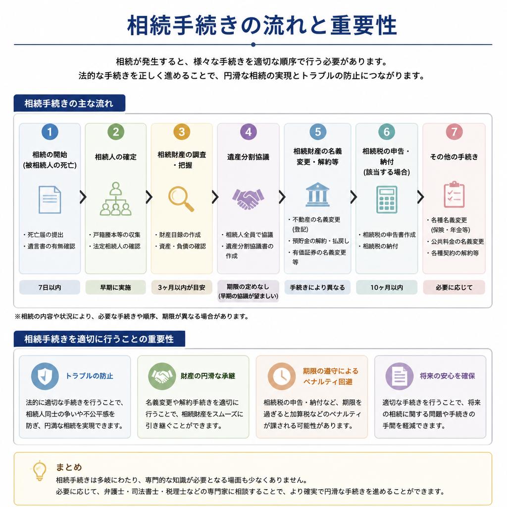 2. 相続に関する法的手続きの重要性