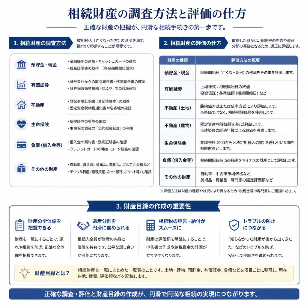 4. 相続財産の調査と評価