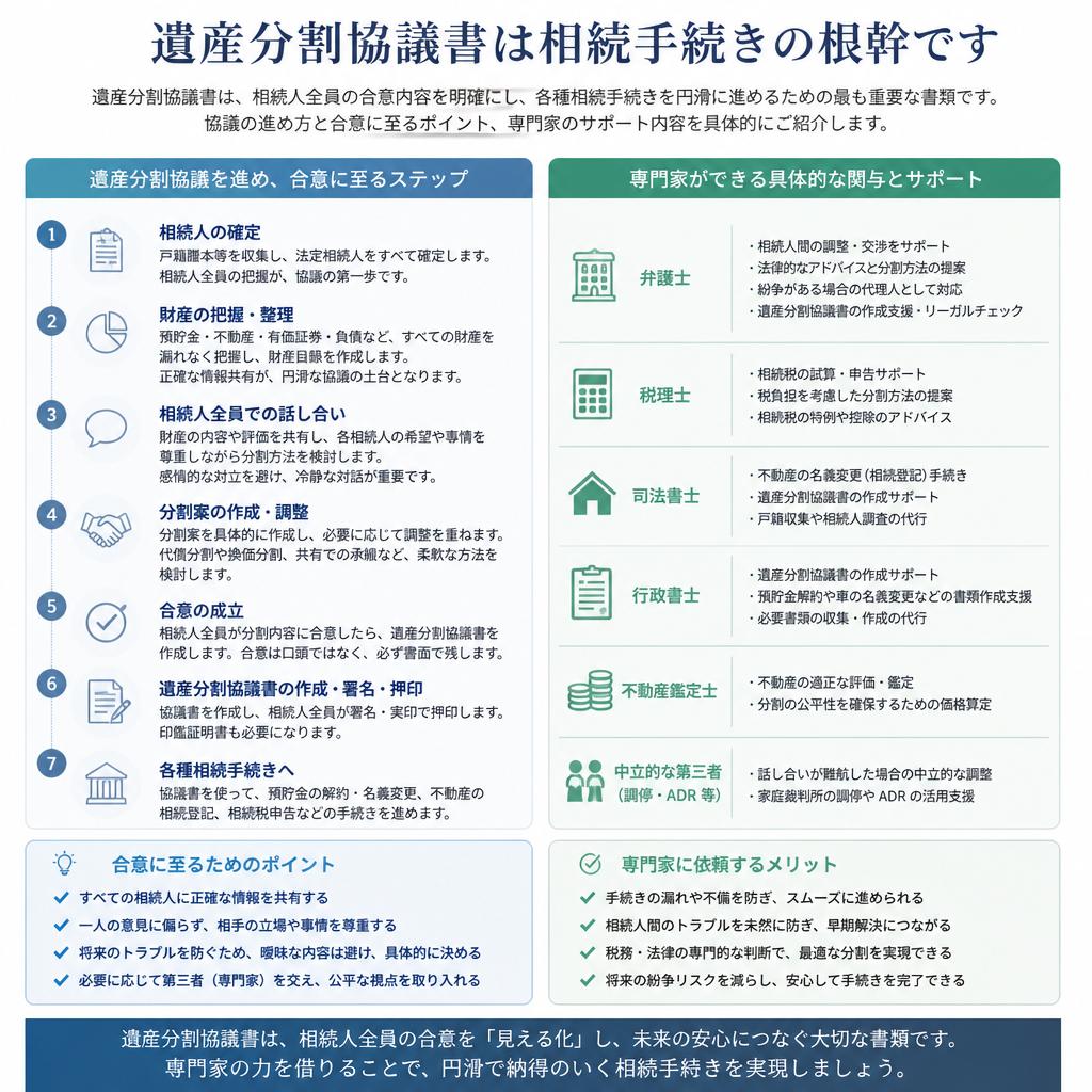 遺産分割協議書の作成