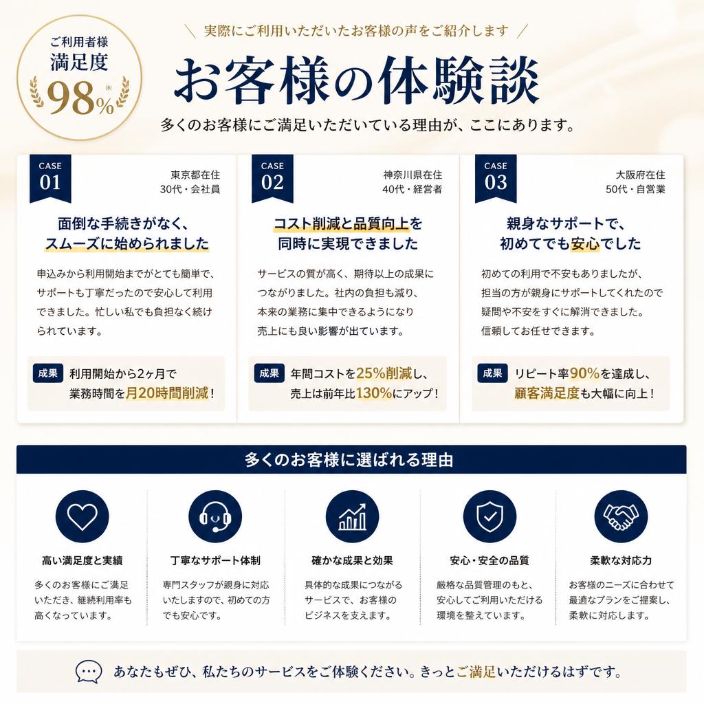 お客様の声