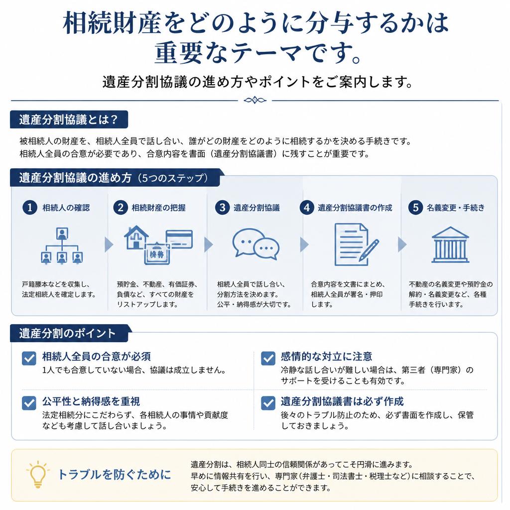 財産分与の流れ