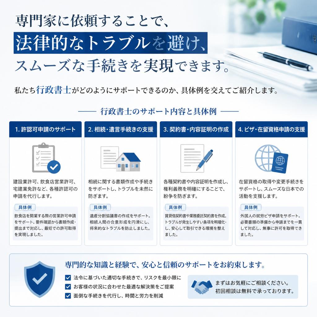 専門家によるサポートの必要性