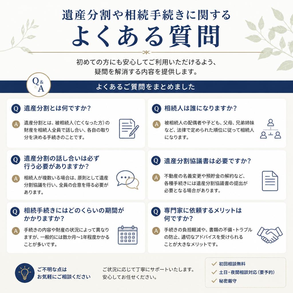 よくあるご質問 (FAQ)
