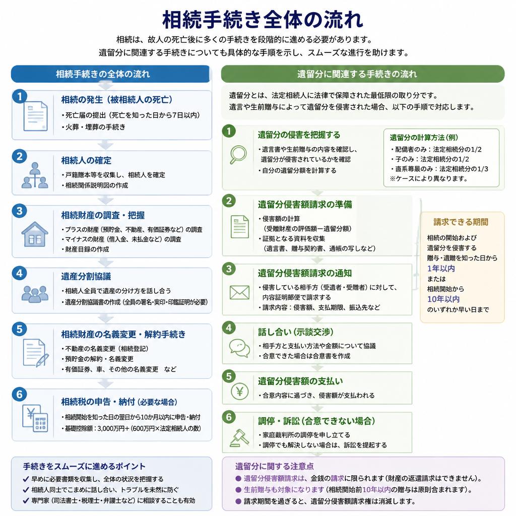 4. 相続手続きの流れ