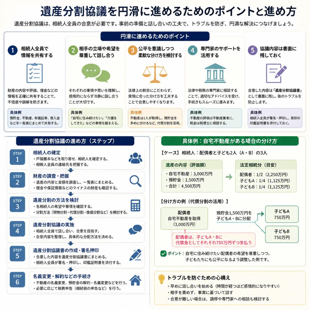 円滑な遺産分割の進め方