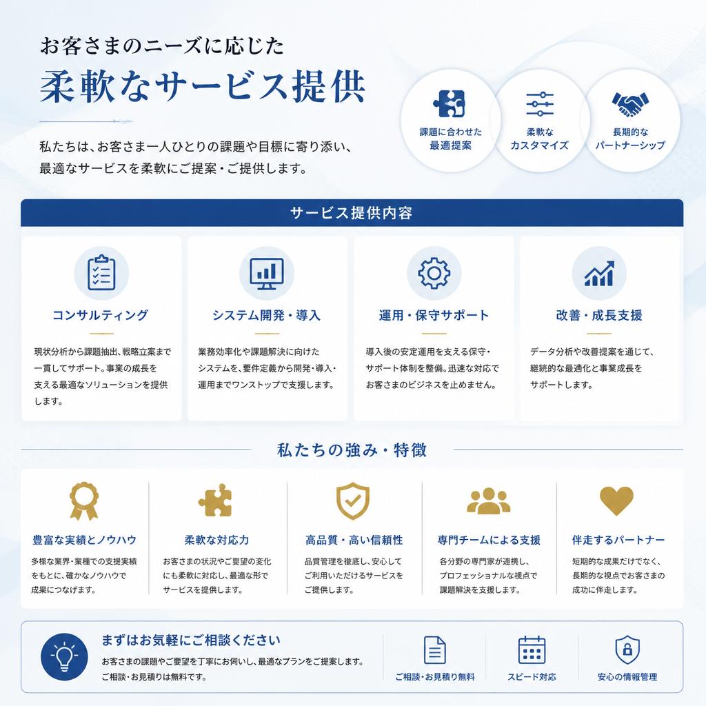 私たちの相続支援サービス