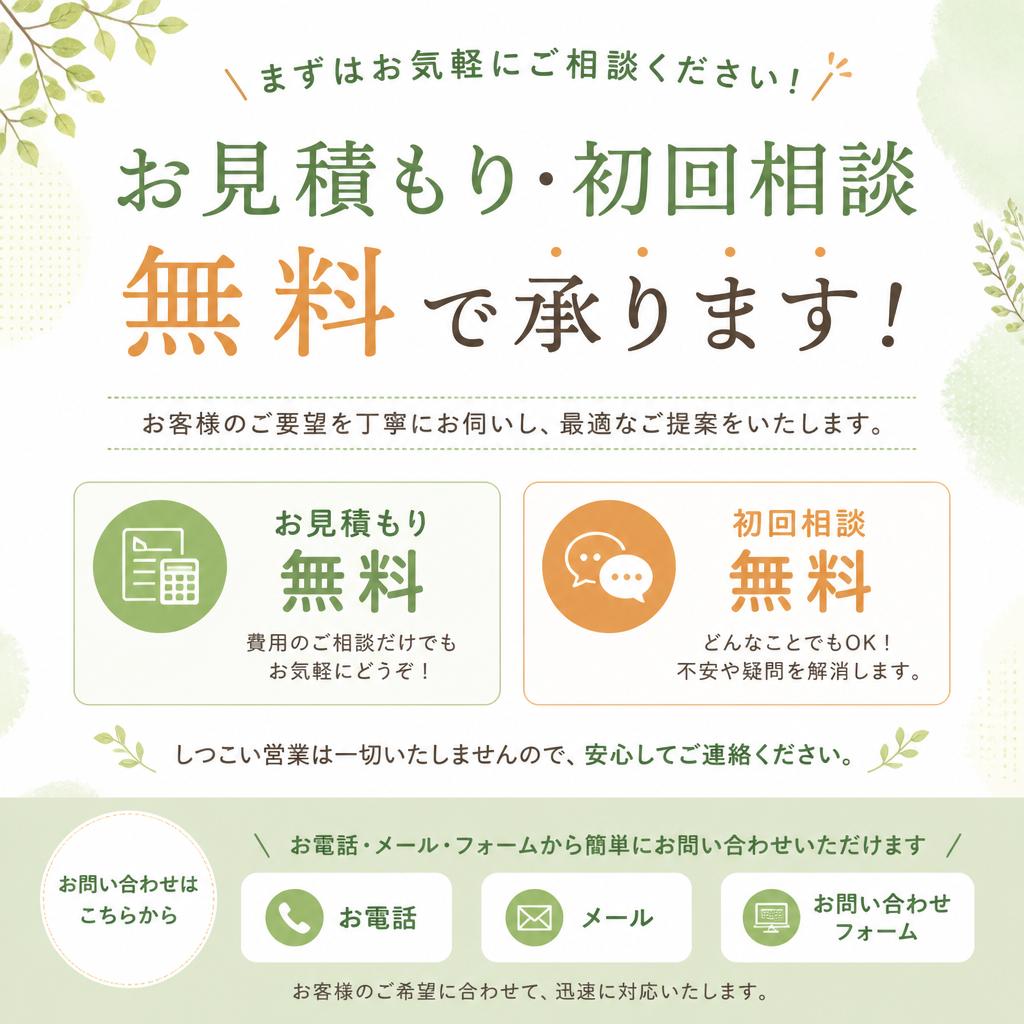 7. お問い合わせはこちらから！
