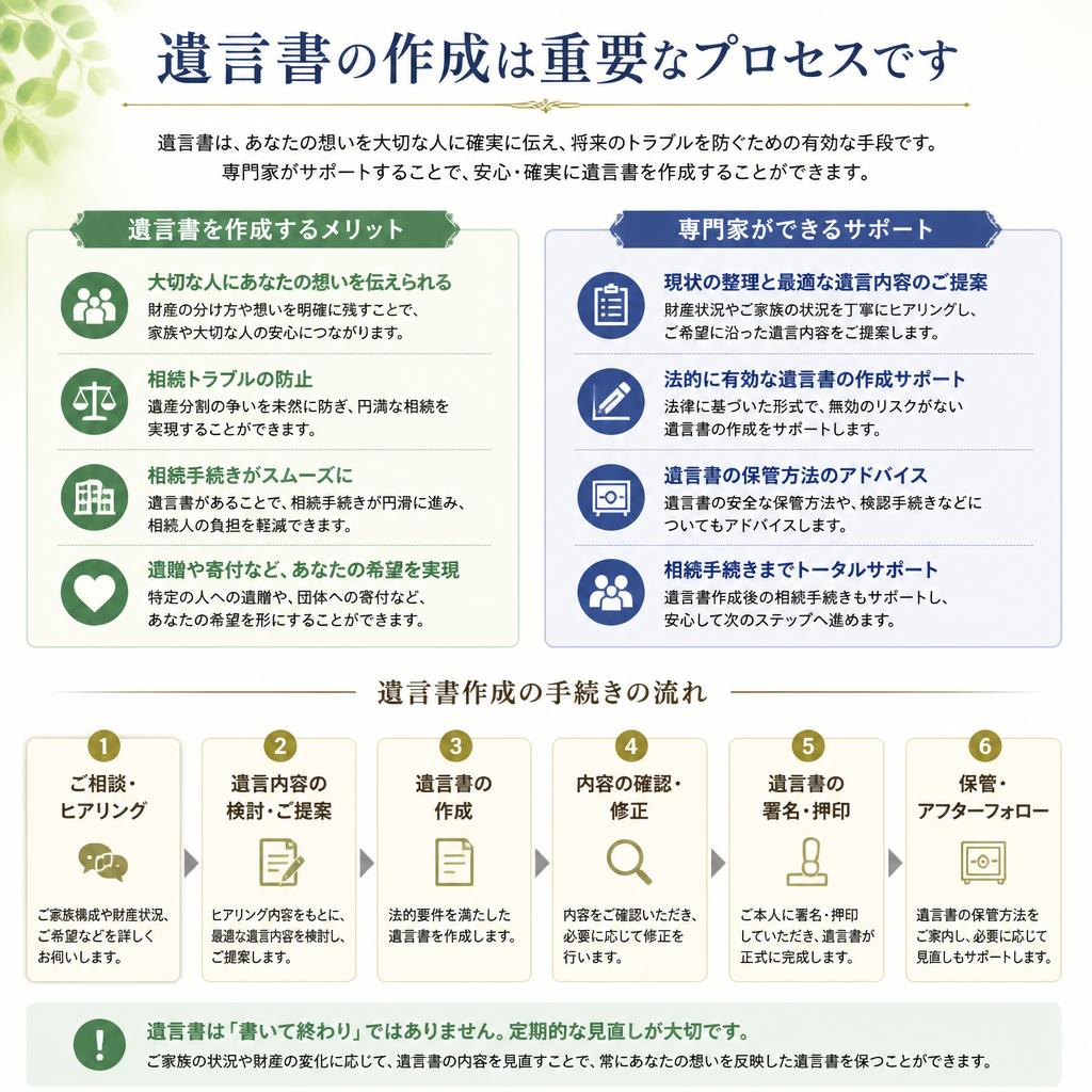 専門家による遺言書作成の重要性