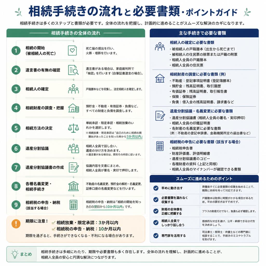 2. スムーズな相続手続きを実現するために
