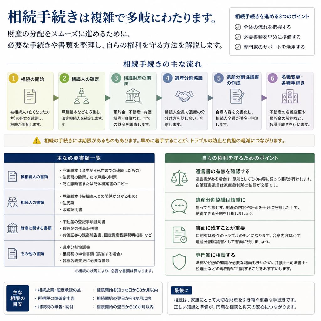相続手続きの重要性