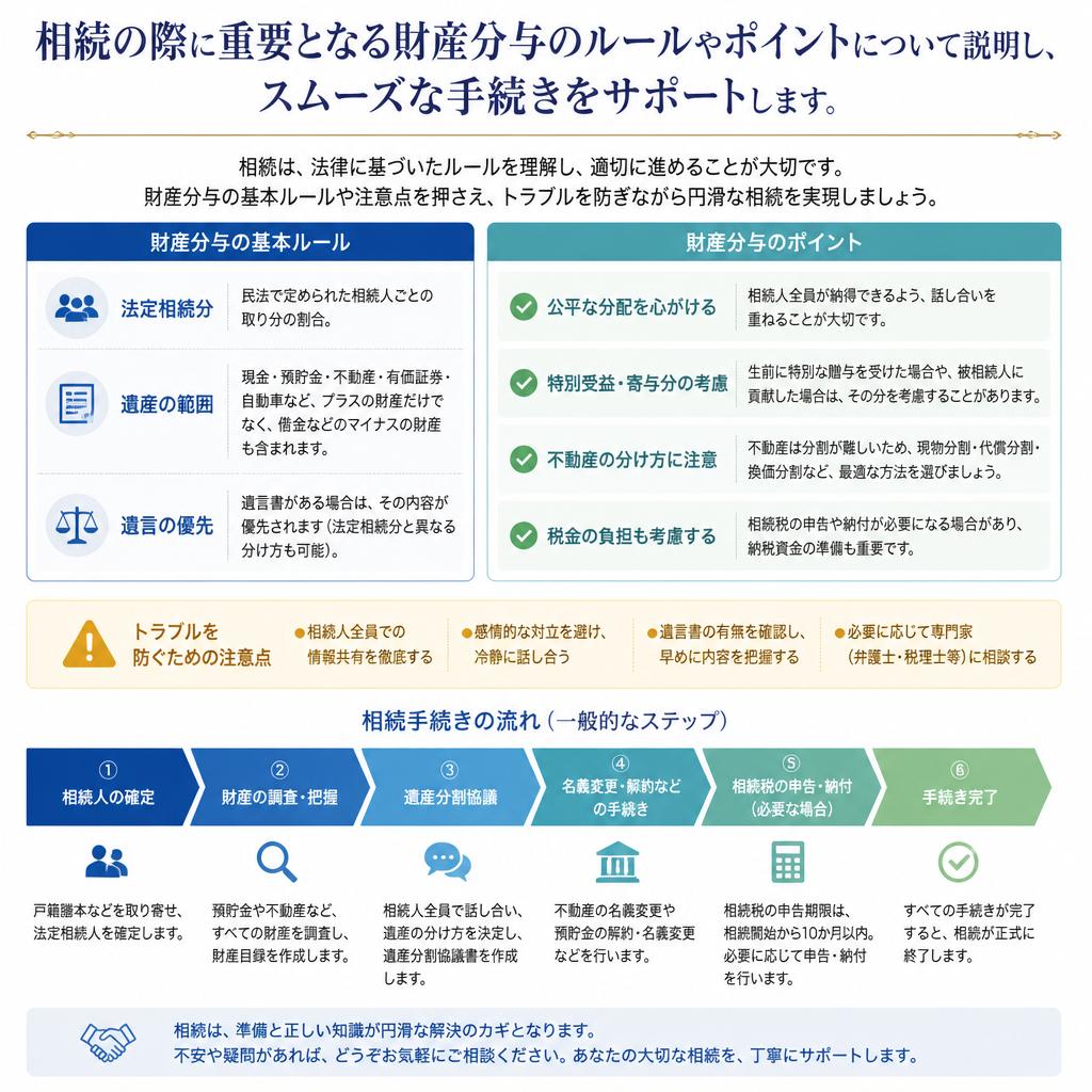財産分与のポイント