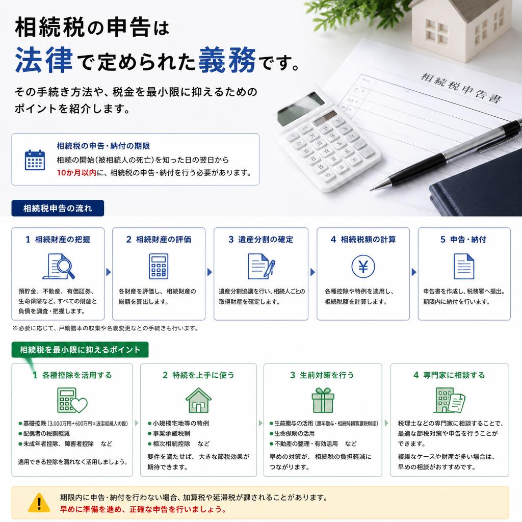 相続税申告の重要性と手続き