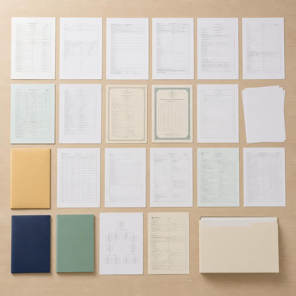 必要書類の一覧と準備方法