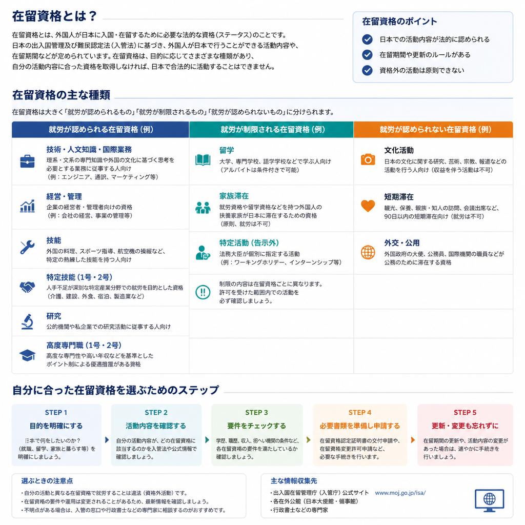 在留資格とは？
