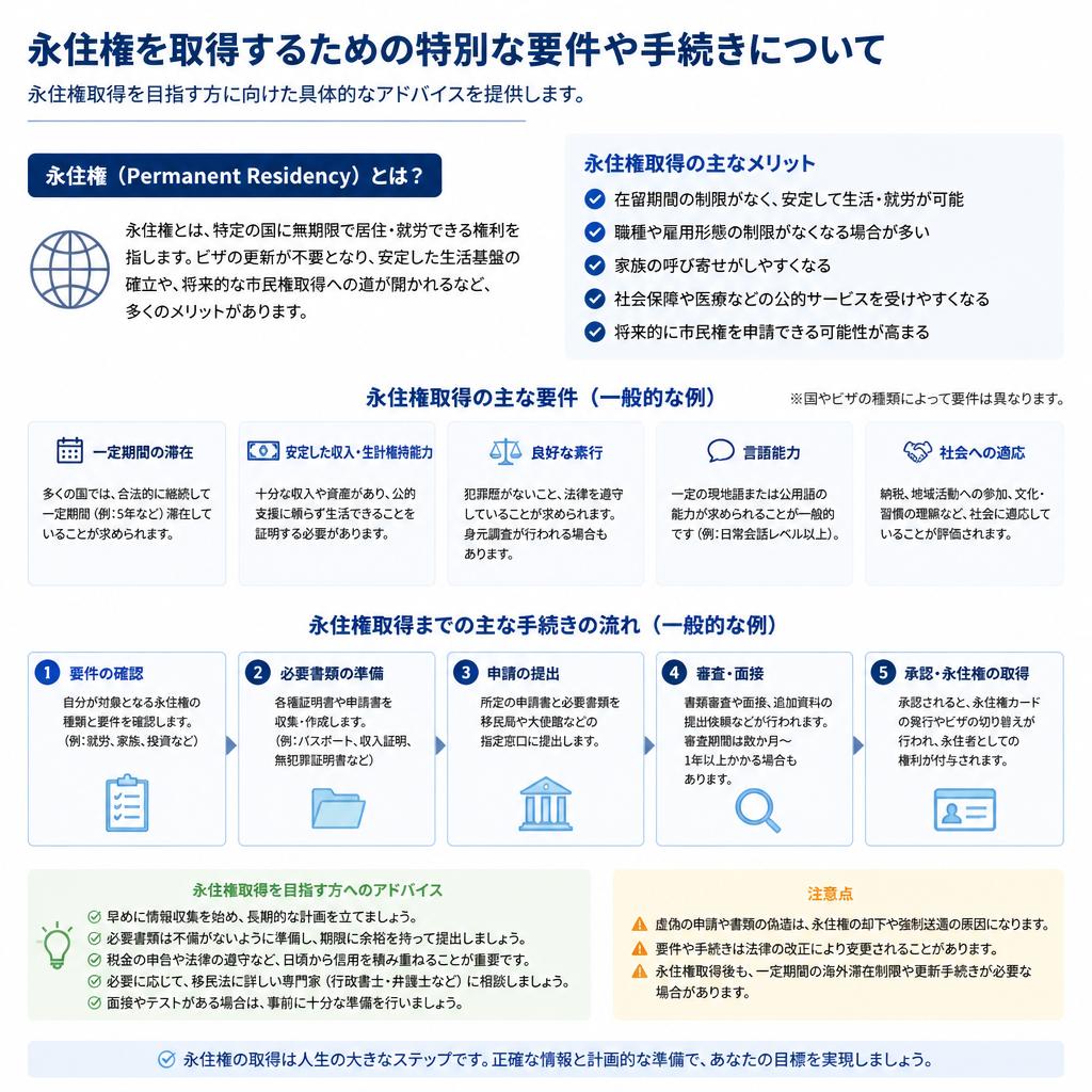 永住権取得への道