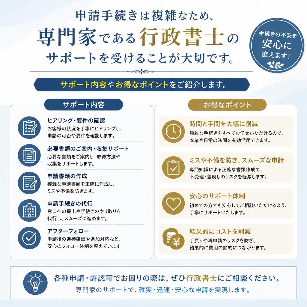 専門家のサポートが重要