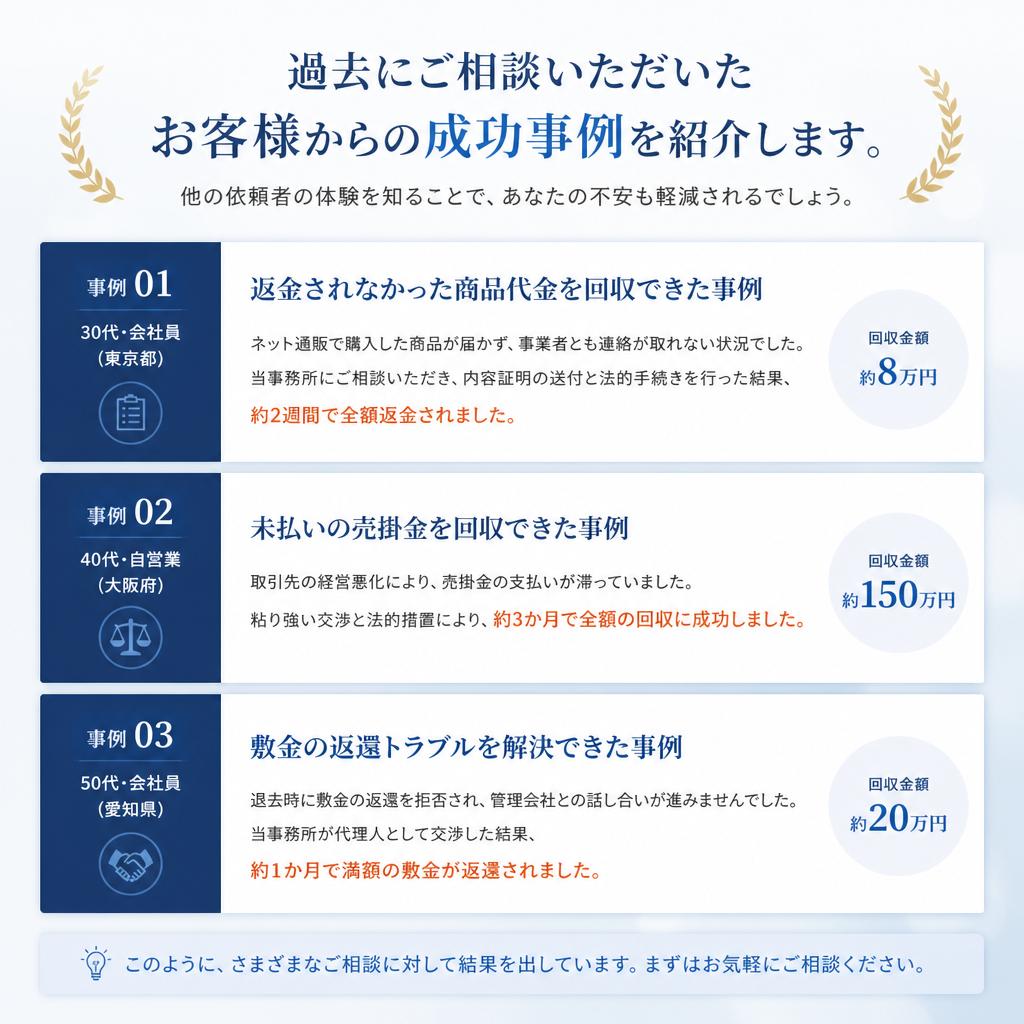 成功事例のご紹介