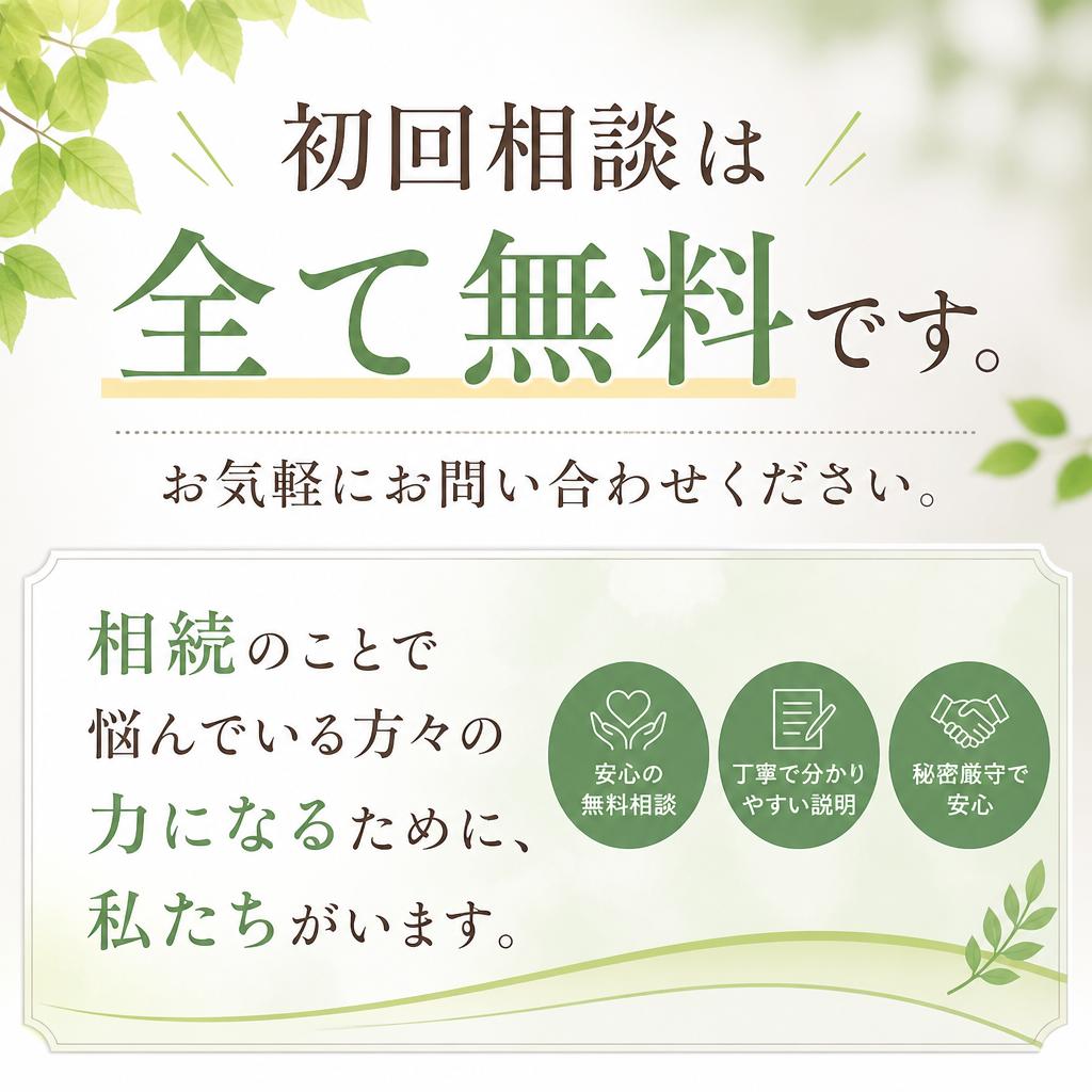 まずは無料相談へ